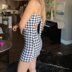 Checkered Game Day Dress